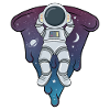 astronaut pizza,astronomy Space Solar System