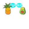 Kawaii Avocado