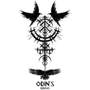 Odin's ravens design