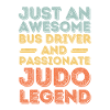 Bus driver Judo retro