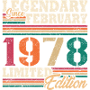 Legendary February 1978 limited edition