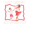 Maman Mère Fille Danse Mère