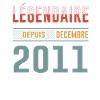 Légendaire Depuis Décembre 2011 Anniversaire