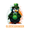 Lucky charm Penguin St. Patty