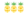 Pineapple Hearts Heart