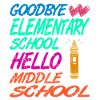 Addio Scuola Elementare Ciao Scuola Media