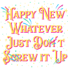 Bonne année, quelle qu’elle soit.