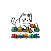 Cats Playing Mahjong