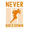 never backdown (Rugby)