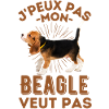 Chien de race beagle