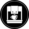 Coffee machine icon