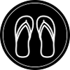 Flip-flops icon