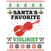 Violoniste violoniste Noël moche