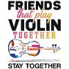 Violon Violoniste Besties Buddies