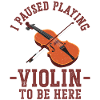 Violin Violinist I Paused Playing