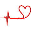 Heartbeat Coeur Amour Saint-Valentin