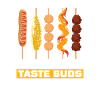 Street food skewers