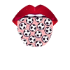 Football Footballer's tongue