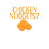 Cadeaux de pépites de poulet
