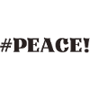 #Peace peace