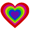 Rainbow Heart