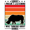 Rhinocéros Cadeau Rhino Rhinocéros