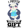 Panda brings a gift