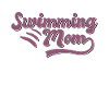 Schwimmen Mama Geschenk