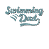 Schwimmen Papa Geschenk
