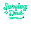 Surfing Papa Cadeau