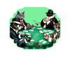 Cats Playing Cards