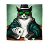 Cats Playing Cards