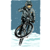 Winter shred MTB