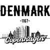 Copenhagen Skyline Denmark Gift Idea