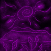 PAYSAGE NOCTURNE VIOLET