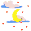 Night Star Clouds | Gift