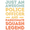 Policeman Squash retro