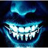 Sonrisa de terror creativa y eficiente