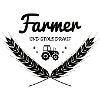 Farmer mit Traktor