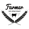 Farmer mit Kuh