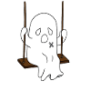 Funny Ghost Swing Rock