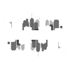 Urbanisme Skyline Blanc
