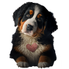 Bouvier Bernois Saint-Valentin