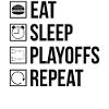 Eishockeyspieler Playoffs