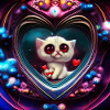 Valentine's kitten