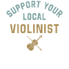 Violoniste Soutenez votre