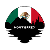 Monterrey Mexico Flag Skyline Silhouette Travel