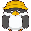 Pinguino Cartoon Carino Pinguino Animale Fumetto Divertente 5