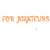 Brooms Are For Amateurs