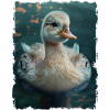 Cute duck cute duckling